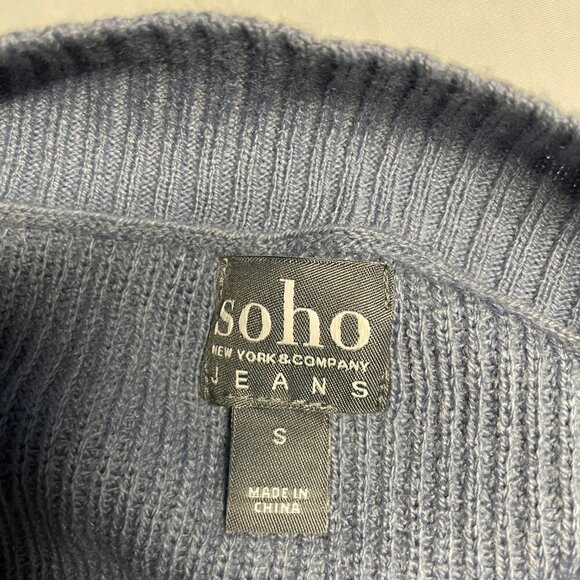Soho NY&C Womens Lavender Sweater Small - Picture 6 of 7